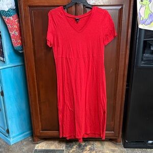 Torrid Red V-Neck Dress